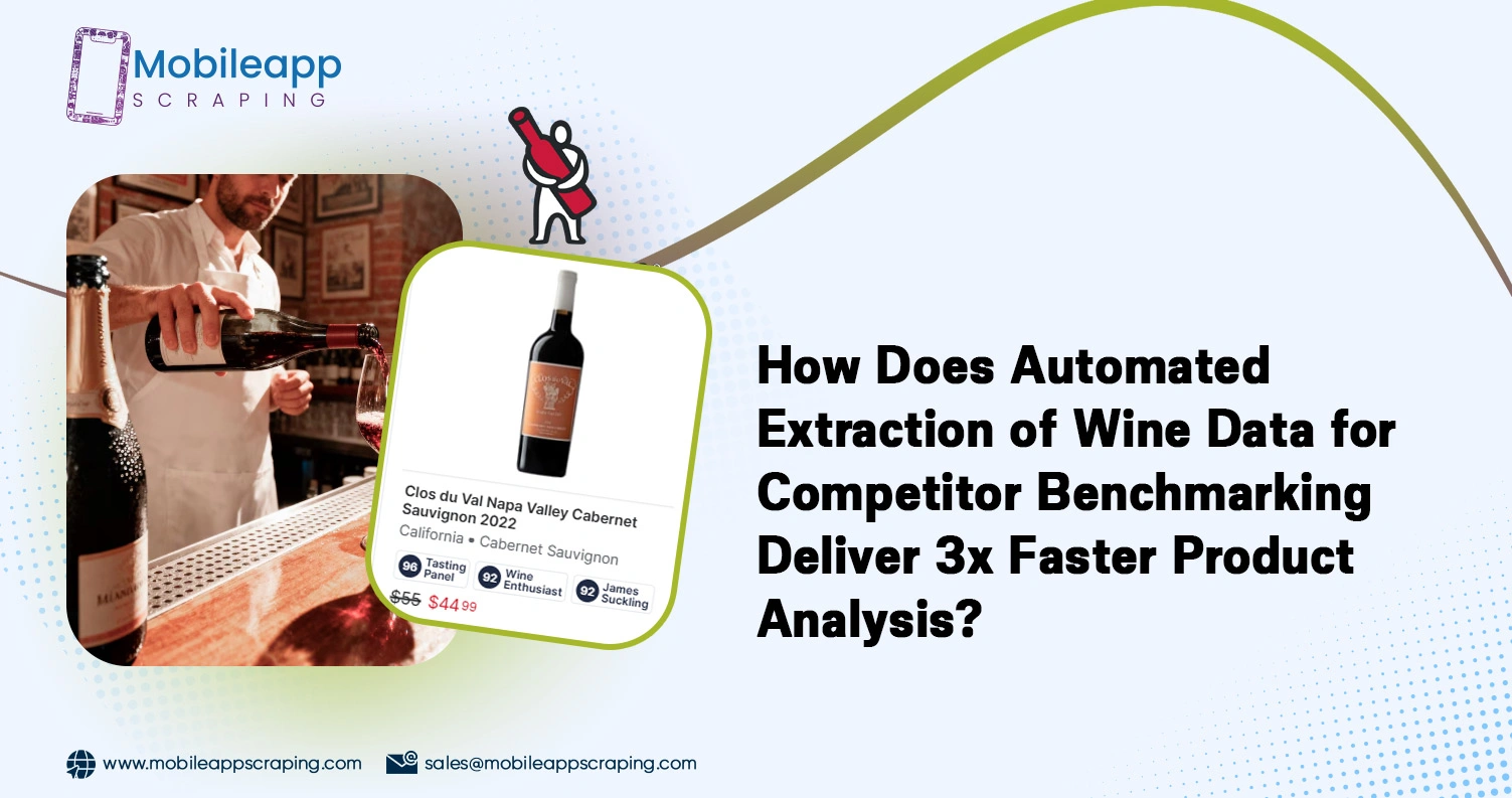 Automated Extraction of Wine Data for Competitor Benchmarking