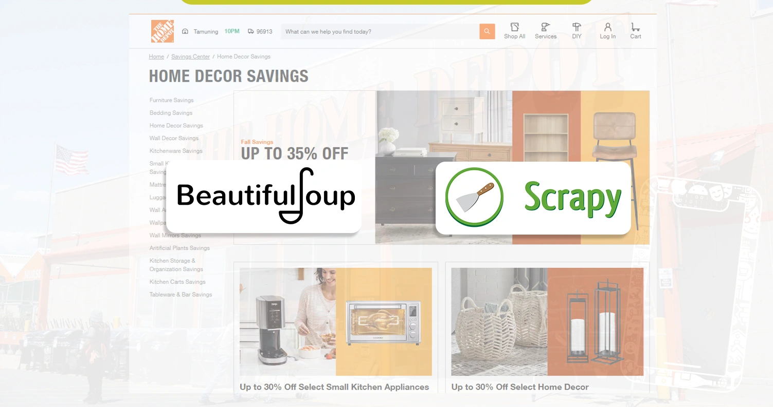 Tools-for-Scraping-Home-Depot-Data