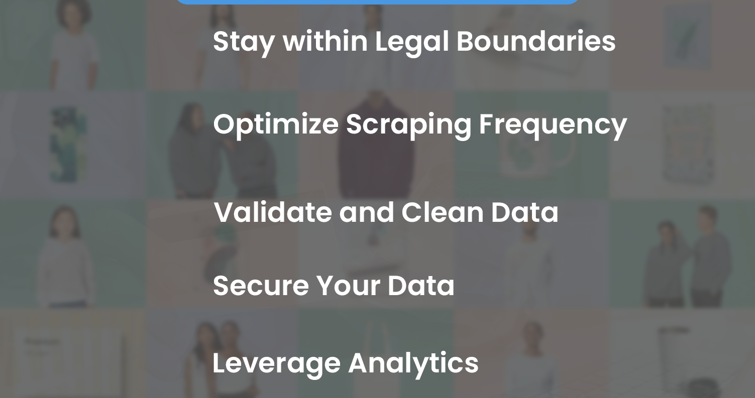 Best Practices for E-commerce Product & Review Scraping