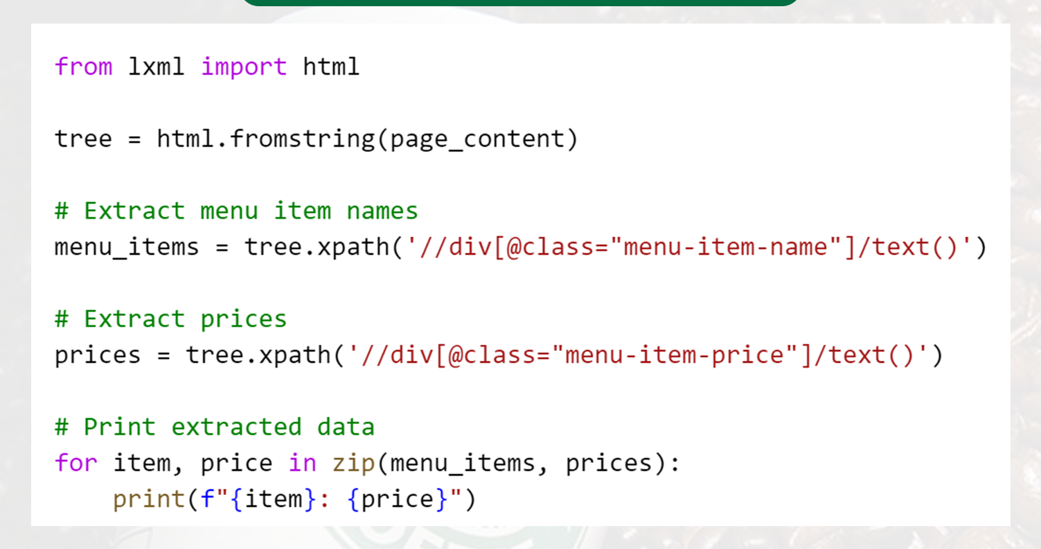 Parse-the-HTML-Using-lxml