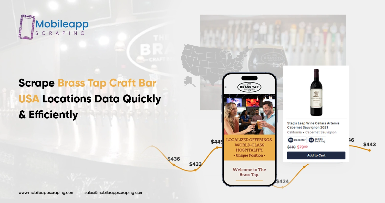 Scrape Brass Tap Craft Bar USA Locations Data Quickly & Efficiently